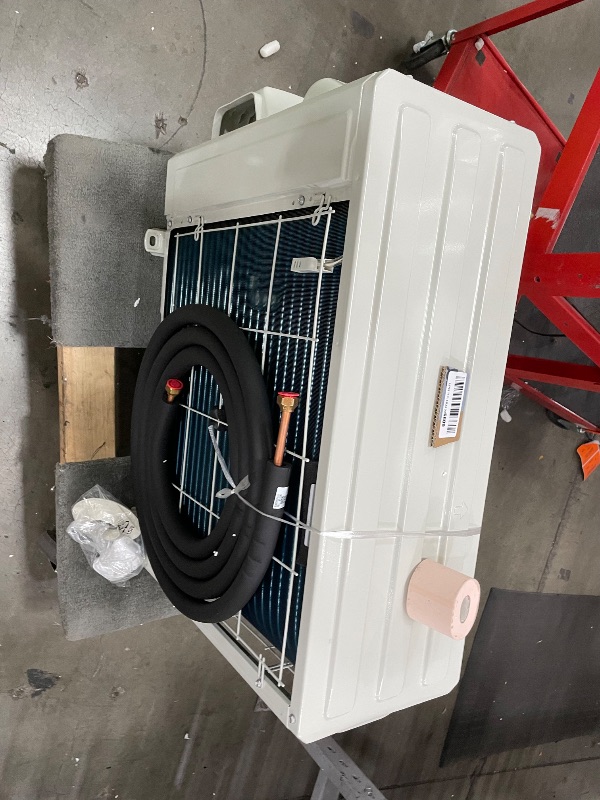 Photo 1 of **COMPRESSOR ONLY** TURBRO 9,000 BTU Ductless Mini Split AC with Heat Pump, Inverter Compressor, 19 SEER2, 115V, R32 Refrigerant, Pre-charged Evaporator, WiFi-Enabled, Works with App, AHRI Certified, Finnmark Series