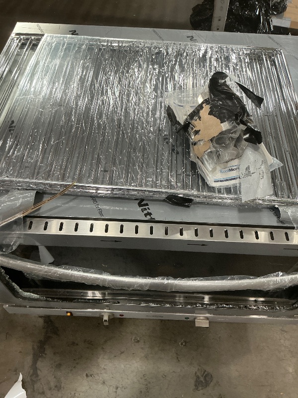 View 3 of **FOR PARTS ONLY** 32 in. Countertop Convection Oven, Holds Full Size Pans, 4 Racks and 3500W of Power, 240V in Stainless-Steel