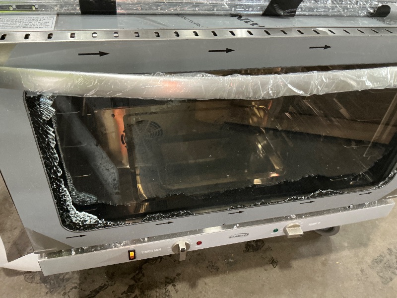 View 6 of **FOR PARTS ONLY** 32 in. Countertop Convection Oven, Holds Full Size Pans, 4 Racks and 3500W of Power, 240V in Stainless-Steel