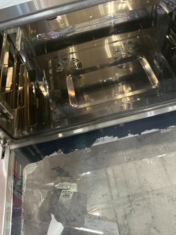 View 5 of **FOR PARTS ONLY** 32 in. Countertop Convection Oven, Holds Full Size Pans, 4 Racks and 3500W of Power, 240V in Stainless-Steel