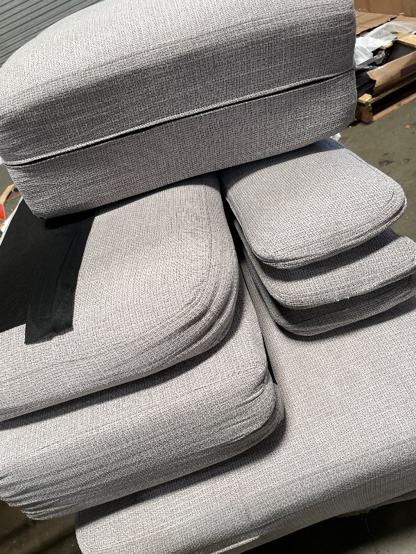 Photo 1 of ** FOR PARTS ONLY **
Marsail 89" Couch, 3-Seater Modern Sofa with Deep Seats, Comfy Upholstered Linen Sofas for Living Room, Apartment, Light Grey