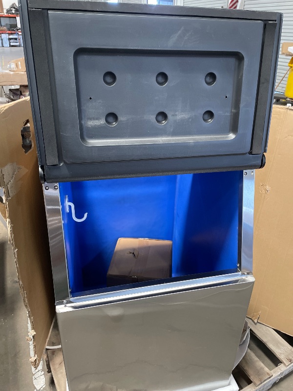 Photo 1 of "ONLY BOTTOM PART"VEVOR Commercial Ice Maker Machine, 400LBS/24H Ice-Making Machine with 300LBS Stainless Steel Storage Bin, Auto Self-Cleaning Ice Maker with Touchscreen for Bar Cafe Restaurant Business Commercial   "ONLY BOTTOM PART"