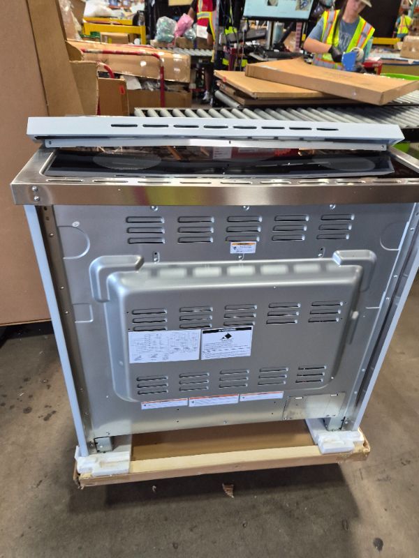 Photo 1 of ***FACTORY SEALED - OPENED FOR INPSECTION******TRUCK/TRAILER PICKUP ONLY***
Rangaire RRE361TS 36" Electric Range Oven with Timer - Stainless Steel, Infrared Stove Burners, True Convection, Easy Reach Racks