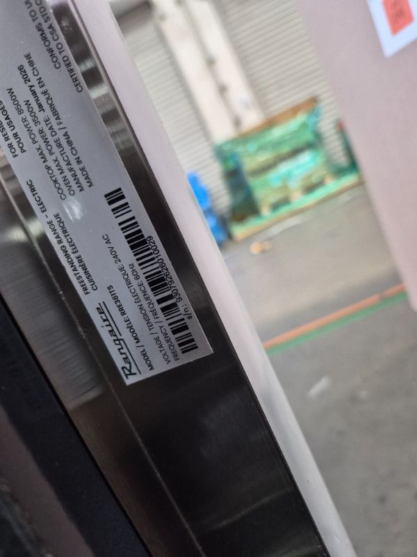 Photo 1 of ***FACTORY SEALED - OPENED FOR INPSECTION******TRUCK/TRAILER PICKUP ONLY***
Rangaire RRE361TS 36" Electric Range Oven with Timer - Stainless Steel, Infrared Stove Burners, True Convection, Easy Reach Racks