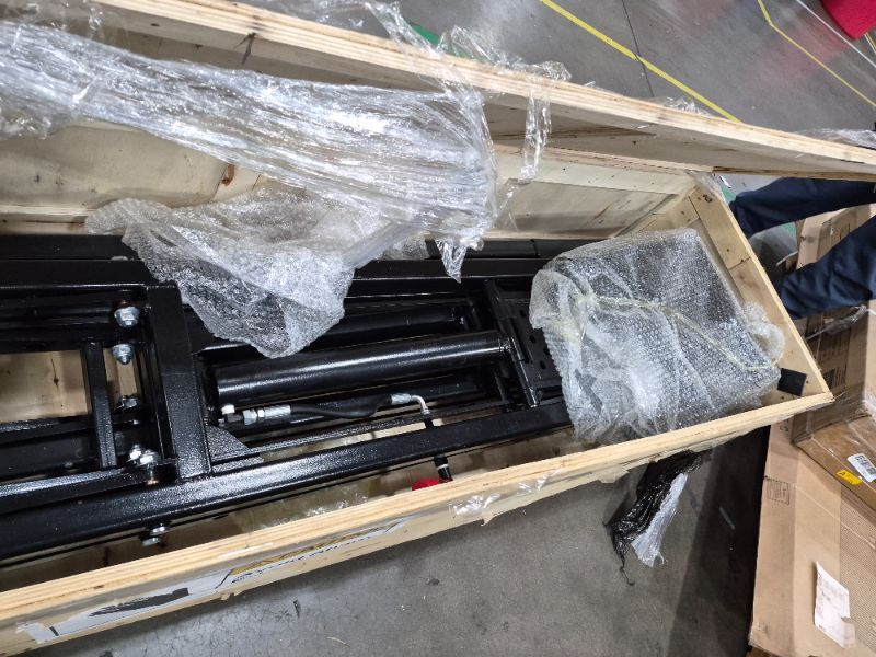 Photo 1 of ***************FOR PARTS ONLY- Missing pump, hoses, and blocks*****************
Real Relax 7000 LBS Portable Car Lift, Heavy Duty Quick Jack with 26.8" Max Height, Extended-Length Plates, 120V Power Unit, for Cars, SUVs, Light Trucks, Shop Use or Garage,