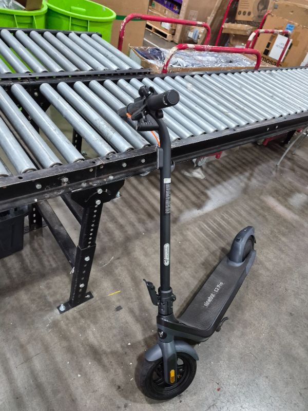 Photo 1 of **PARTS ONLY, ERROR CODE**NOT FUNCTIONING, MISSING CHARGER************
Segway Ninebot E2 Pro Electric Kick Scooter, 15.5 mph Max Speed, 24.9-Mile Range, Power by 350W Motor, Cruise Mode, UL-2272 Certified