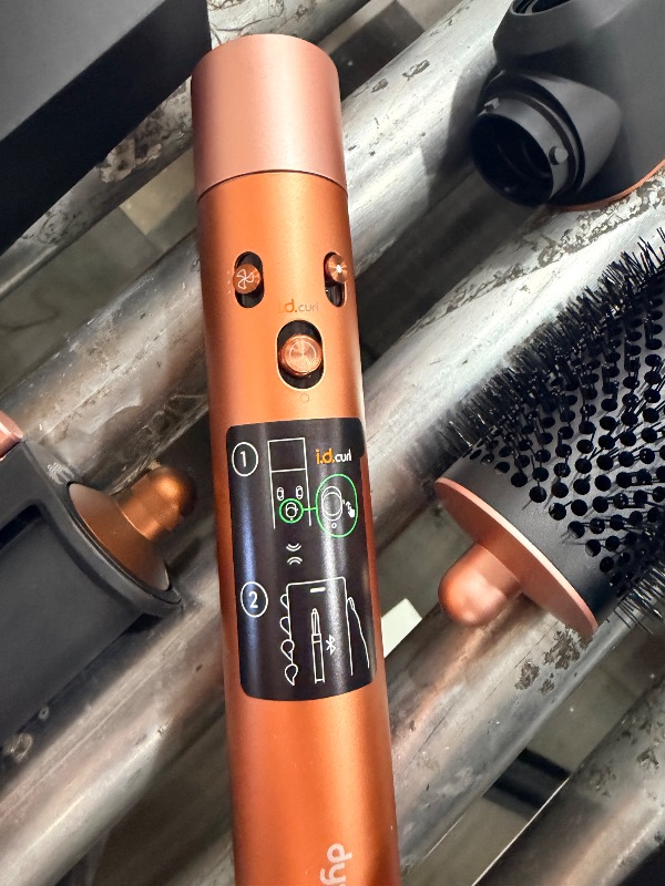 Photo 1 of Dyson Airwrap i.d. Multi-Styler, Allure Winner, Bluetooth Connected, No Heat Damage, 6-in-1 Versatility, Intelligent Hair Styler