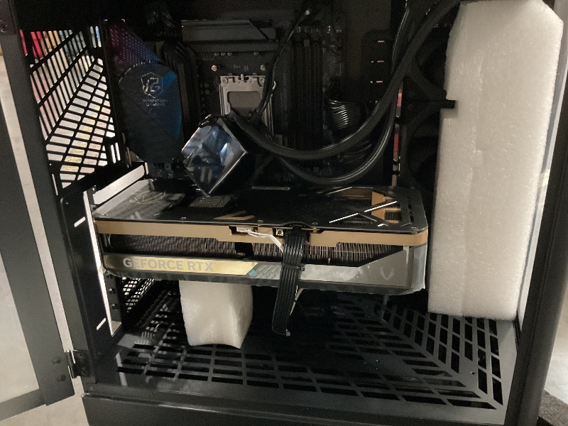 Photo 1 of ****PARTS ONLY**MISSING MANY PARTS** VRAM & Blackwell Chip Removed, No RAM, No SSD, No CPU****
ZOTAC MEK Gaming PC Desktop, NVIDIA GeForce RTX 5090 32GB GDDR7, AMD Ryzen 7 9800X3D Up to 5.2GHz, 32GB DDR5, 2TB NVMe SSD, 1200W 80+ Gold PSU, WiFi 7, Windows