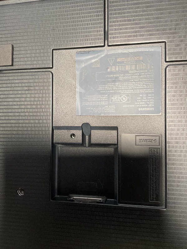 Photo 1 of ************MISSING POWER CORD AND POWER BOX*****************
Samsung 65-Inch Class The Frame LS03F 4K QLED Smart TV (2025 Model) Slim Fit Wall Mount, Modern Frame Design, NQ4 AI Gen2 Processor, Art Mode, Artful Picture Quality, Samsung Vision AI, Alexa B