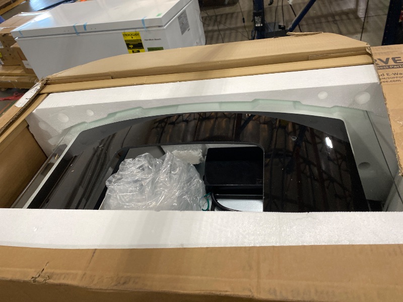 Photo 1 of (large, sold as parts, untested)30" Wall Mount Range Hoods, Kitchen Vent Hood, Gesture/Touch/Remote Control, 3 Speed Settings, Stainless Steel With Ducted/Ductless Convertible, 450 CFM, 2 LED Lights, Easy Install