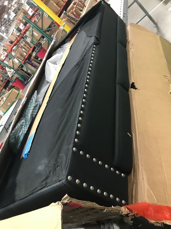 Photo 1 of *** PARTIAL SET *** Trygoal L Shaped Couches for Living Room, Sectional Couch Living Room Furniture with Storage Ottoman, Modular Sectional Sofa with Movable Chaise for Apartment Office, Black