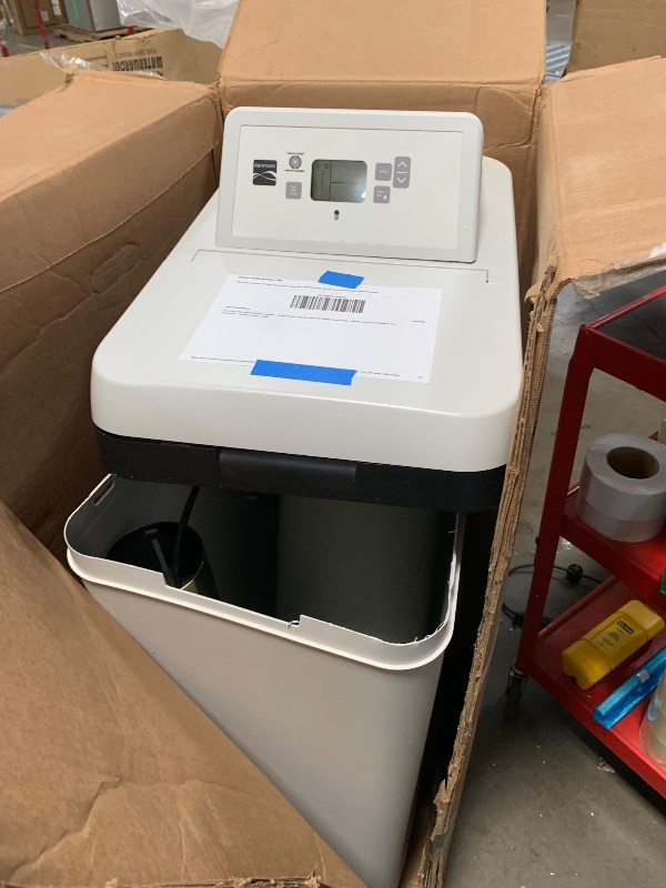 Photo 1 of (out of box, untested) Kenmore Water Softener System – 40,000 Grain Capacity with Salt Saving Technology – Whole Home Hard Water & Iron Reduction – Compact, Easy Install