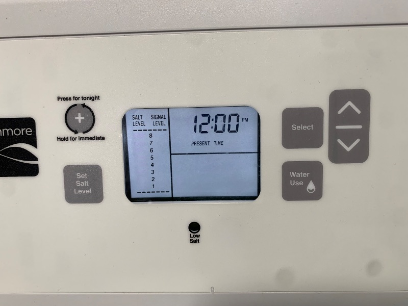 Photo 1 of (out of box, untested) Kenmore Water Softener System – 40,000 Grain Capacity with Salt Saving Technology – Whole Home Hard Water & Iron Reduction – Compact, Easy Install