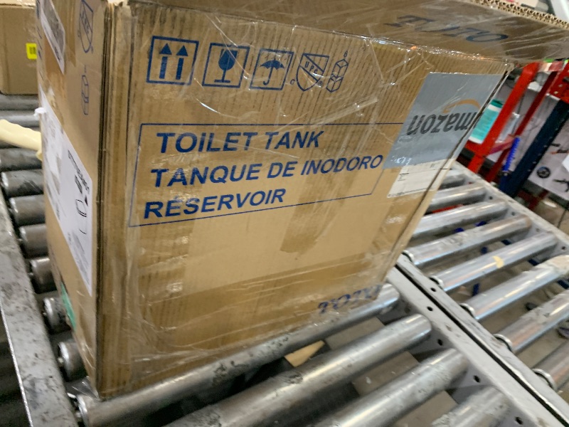 Photo 1 of (NEW tank only) TOTO Drake 1.28 GPF Toilet Tank with WASHLET+ Auto Flush Compatibility, Cotton White - ST776EA#01