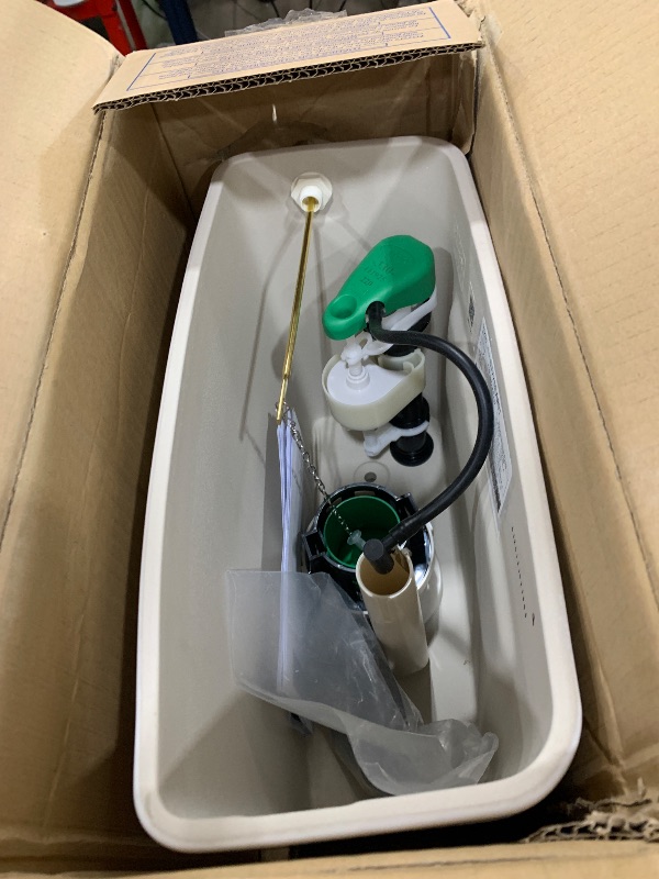 Photo 1 of (NEW tank only) TOTO Drake 1.28 GPF Toilet Tank with WASHLET+ Auto Flush Compatibility, Cotton White - ST776EA#01