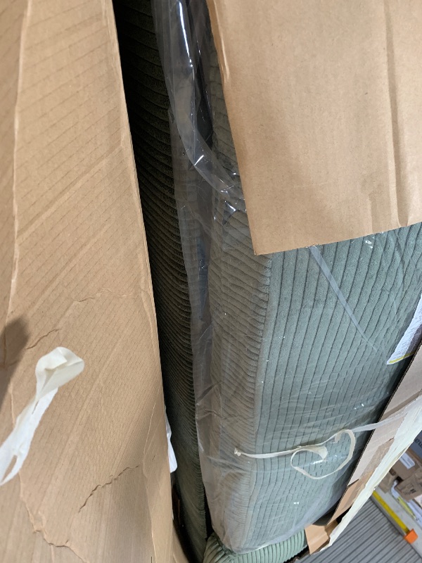 View 4 of *************INCOMPLETE ITEM, THIS IS ONLY BOX #1 OUT OF 2 TOTAL**************
Homall 3 Seat Couch L Shape Sofa with Side Storage Pockage, Sectional Couches with Reversible Ottoma, Upholstered Sofa for Living Room and Small Spaces (Corduroy, Green)
