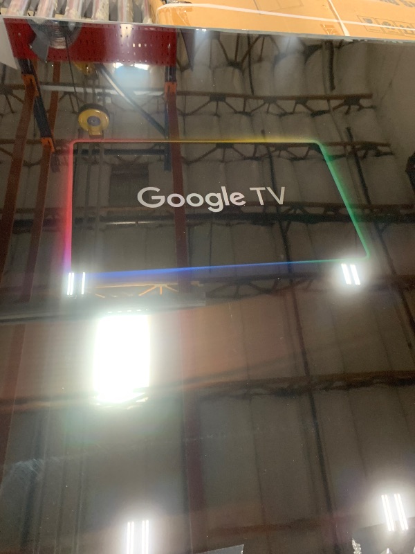Photo 1 of (UNFUNCTONAL) TCL 85 Inch Class QM6K Series | Mini LED QLED 4K HDR | 85QM6K, 2025 Model | 120HZ-144HZ High Brightness Smart Google TV Dolby Atmos Onkyo Audio | Voice Remote Alexa Gaming Streaming Television