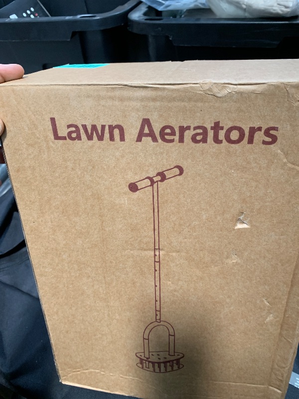 View 2 of ***MISSING PARTS***
seasky Lawn Aerator, Manual Lawn Aerator Tool with Padded T-Handle, Wide Foot Plate & 15-3 Inch Solid Steel Spikes, Dual-Layer Design for Effortless Aeration in Lawn, Yard and Garden Soil