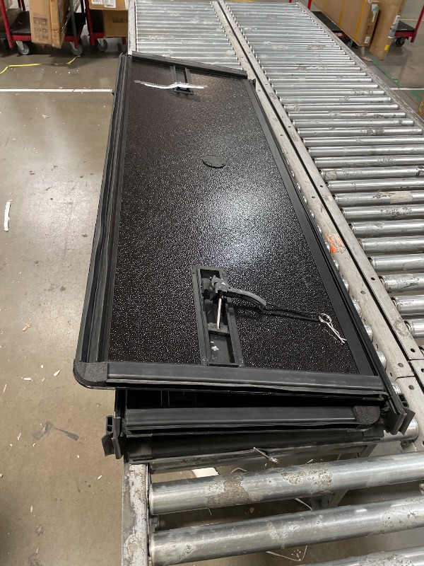 Photo 1 of **HAS SCRAPES AND SCRATCHES ALL OVER**LEDKINGDOMUS Hard Tri-fold FRP Tonneau Cover Fits for Toyota Tacoma 2024 2025 2026, 5ft Bed with Track Rail System(Excl. Trail)