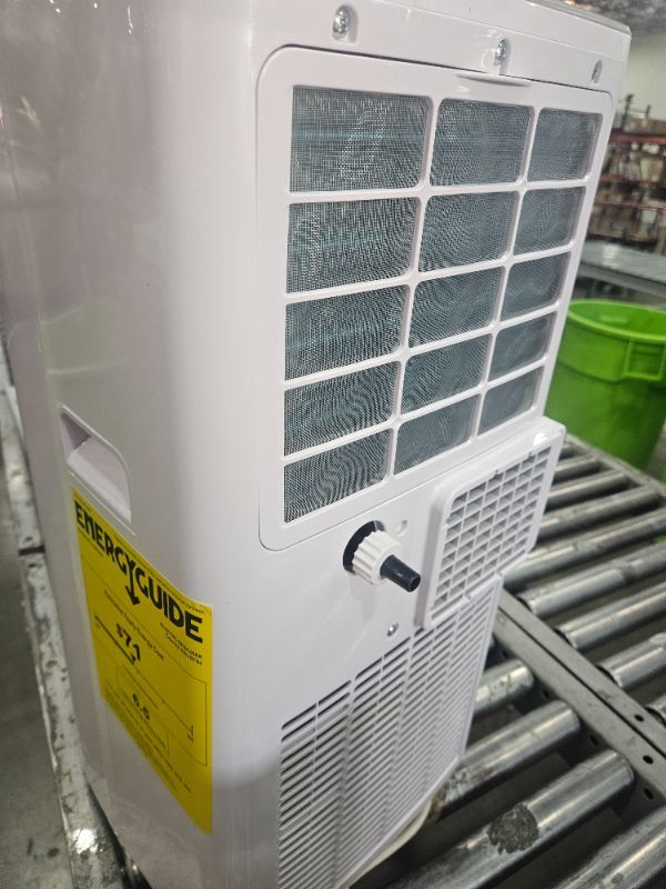 View 4 of ** for parts only damaged power connector **  Coolblus Portable Air Conditioners, 8400 BTU air conditioner Cools Up to 340 Sq.Ft, 3 in 1 Portable AC with Remote, 24H Timer, Sleep Mode, Window Kit & Filter Brush, No Wall Required, White-8400BTU