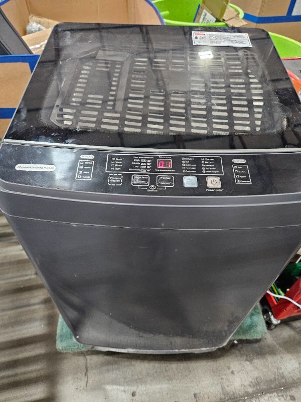Photo 1 of *** PARTS ONLY *** Portable Washing Machine, Fully Automatic Laundry Washer, Grey