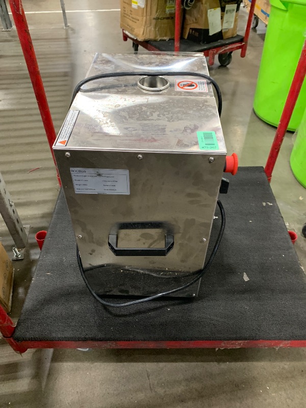 View 4 of **PARTS ONLY** BOOROS 1100W Commercial Sugar Cane Juicer, 4-Roller, 661 lb/h