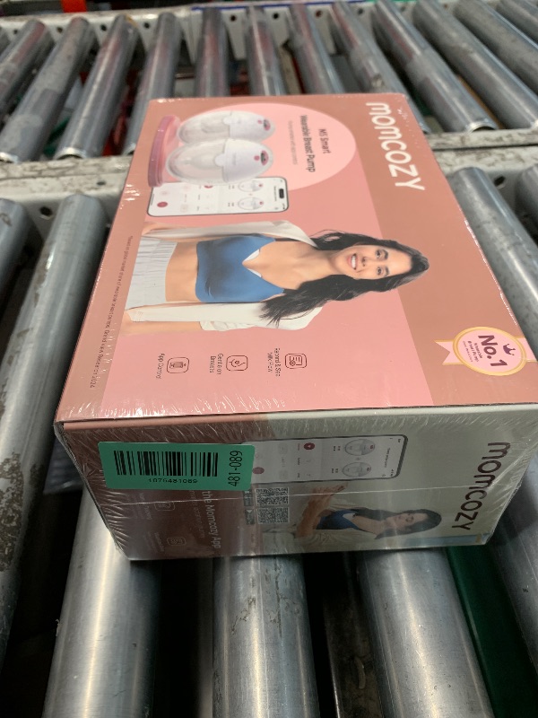 Photo 1 of ***FACTORY SEALED*** Momcozy M5 Smart APP Controlled Wearable Breast Pump, Hands-Free Wireless Electric Pump, 3 Modes 9 Suction Levels, BPA-Free, Portable Lightweight, 24mm Flange, 2-Pack Cozy Red