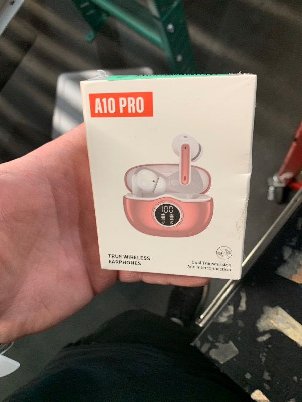 Photo 1 of *** factory sealed***
Fhumsh A10 Pro Wireless Earbuds Bluetooth 5.3 HiFi Stereo, 50H Playback LED Digital Display Earphones, ENC Noise Cancelling Mic, Ergonomic Sport Headphone Headset for Gym/Running/Work - Rose Gold