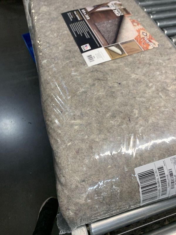 Photo 1 of ***FACTORY SEALED******TRUCK/TRAILER PICKUP ONLY***Mohawk Home Non Slip Rug Pad 8' x 10' - 1/4" Thick Felt + Latex Rubber Gripper - Dual Surface Cushion for Hardwood, Carpet, Tile Floors, Made in USA