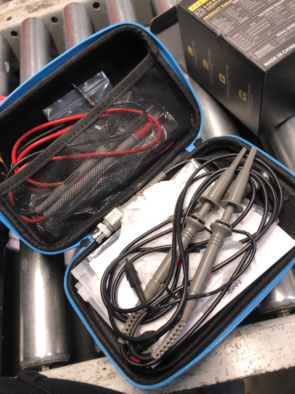 Photo 1 of ?FNRSI 2C53P Plus Upgraded with Carrying CASE? 3in1 Oscilloscope/Multimeter/DDS Signal Generator Tablet Touch Screen Portable Digital Automotive Oscilloscope 2 Channel 50MHz Bandwidth 250Ms/S Counts