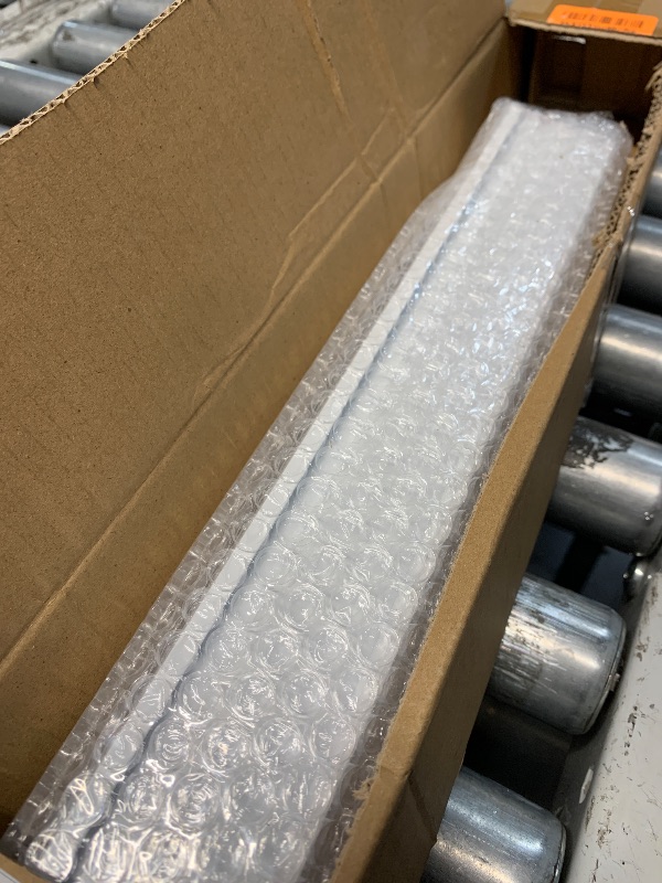 Photo 1 of **Missing hardware**
LazBlinds Cordless Roller Shades, Free-Stop Blackout Roller Blinds with Cassette Valance, Thermal Insulated UV Protection Waterproof, Roll Up Blinds for Windows, 60'' W x 72'' H, White