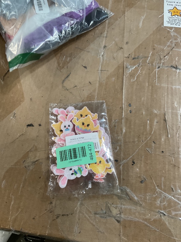 View 2 of ***MISSING PARTS***
Gyufise 24 Pack Happy Easter Cupcake Toppers Bunny Rabbit Egg Chicken Cupcake Picks Happy Easter Theme Baby Shower Kids Birthday Party Cake Decorations Supplies