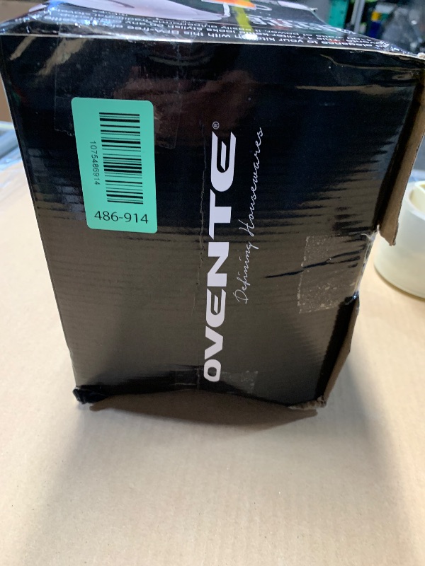 Photo 1 of ***MISSING PARTS*** OVENTE Electric Kettle, 1.7L Fast Boiling Water Heater for Coffee or Tea, BPA Free with Water Level Gauge, Auto Shut-Off, Boil-Dry Protection, Indicator Light and Removable Filter, White KP72WLPNO505215018
LPNO505215018