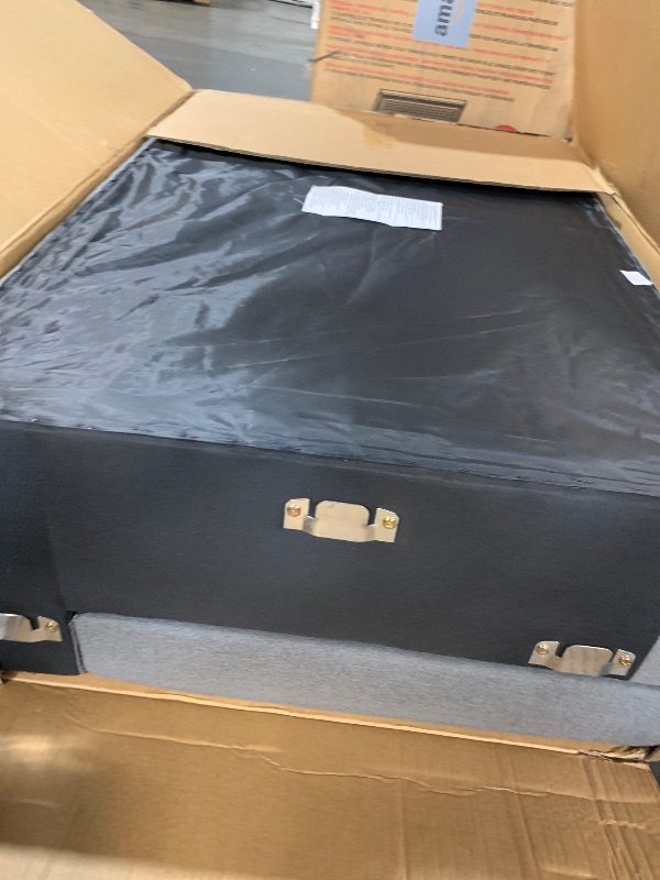 Photo 1 of (L sectional only, missing all parts) Trygoal Sectional Sleeper Sofa with Pull Out Bed, L Shaped Pull Out Couch with Storage Chaise, 5 Seats Convertible Couch Bed for Apartment, Living Room, Black