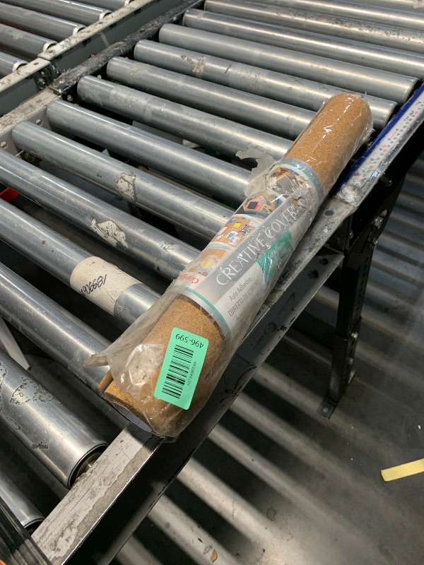 Photo 1 of ***FACTORY SEALED***Con-Tact Brand Adhesive Roll, Cork, 18" x 4'