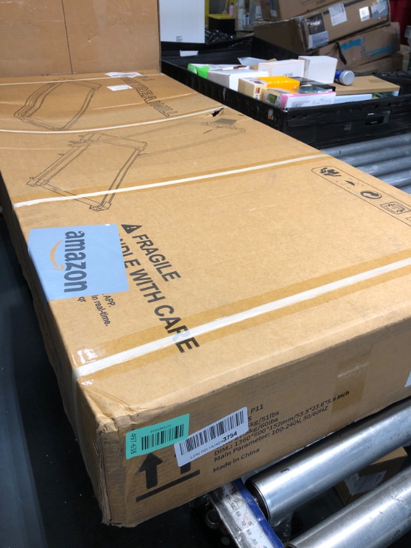 Photo 1 of ***FACTORY SEALED - OPENED FOR INSPECTION***Acezoe Walking Pad Under Desk Treadmill with Incline, 2 in 1 Foldable Treadmills for Home Small Office, 300 lbs Capacity, Portable Compact Walking Treadmill with Remote Control, LED Display and Apps