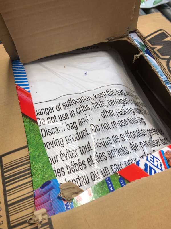 Photo 1 of ***FACTORY SEALED - OPENED FOR INSPECTION***Wow Sports Super Inflatable Lawn Water Slide - 25 ft - Zigzag Sprinklers - Includes 2 Sleds - Kids & Adults