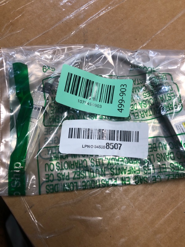 Photo 1 of [White] Colored 10G SFP+ DAC Cable - 32AWG Twinax SFP Cable for Cisco SFP-H10GB-CU0.25M, Ubiquiti UniFi, D-Link, Supermicro, Netgear, Mikrotik, Fortinet, 0.25-Meter(0.82ft)