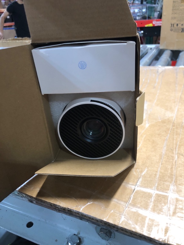 Photo 1 of [Built-in Apps & 2026 Upgraded] Mini Projector with WiFi 6 and Bluetooth 5.4 Support 4K 1080P Auto Keystone 180° Rotatable Projector Portable Compatibile with HDMI/TV Stick/Memory Stick/Laptop, White