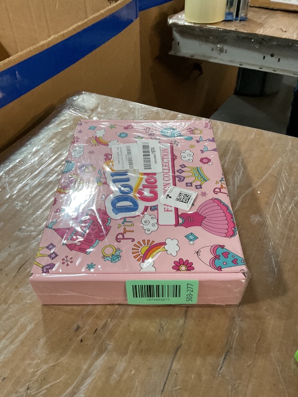 Photo 1 of ?195 Pcs Doll Clothes and Accessories Kit, Include Princess Gowns, Fashion Skirt, Slip Dresses, Tops, Pants, Bikini Swimsuits, Shoes, Crowns, Necklaces, Glasses, Hangers in Gift Box for 11"-12" Dolls