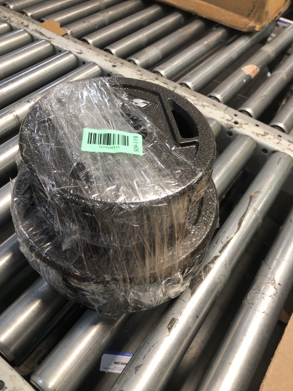 Photo 1 of ***MISSING PARTS*** *** Only 60lbs***
CAP Barbell 110 LB Elite Olympic 2-Inch Cast Iron Weight Plate Set