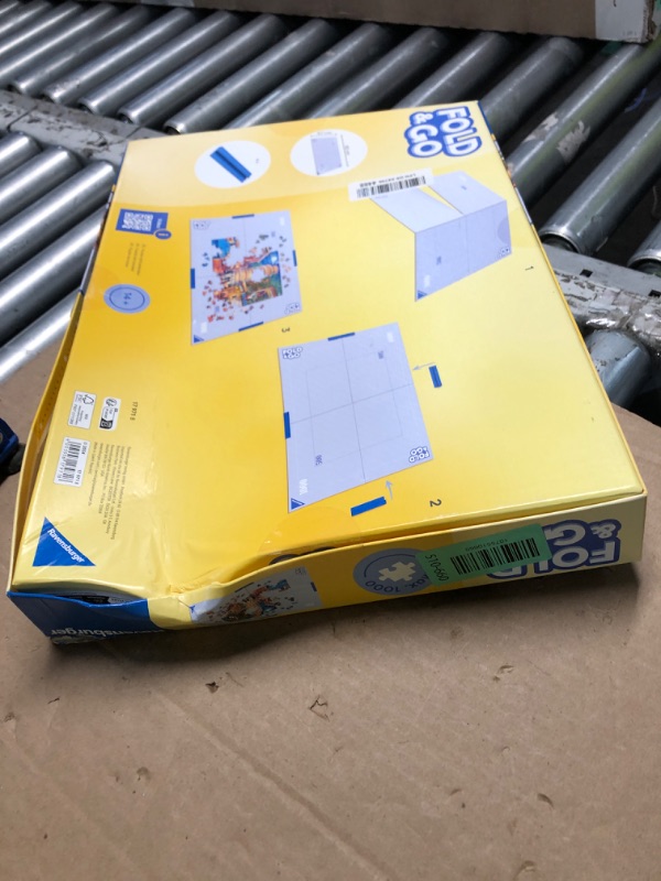 Photo 1 of ***MISSING PARTS***'Ravensburger Puzzle Accessory - Fold & Go Handy Puzzle Board Storage | Suitable for Jigsaw Puzzles up to 1000 Pieces
