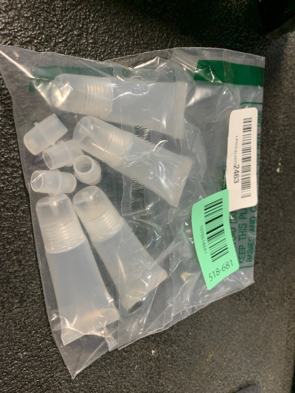 Photo 1 of ***MISSING PARTS*** uadbau 6PCS Empty Lip Gloss Tubes - 8ml Clear Lip Balm Tubes with 5ml Syringes - Refillable Squeeze Lip Balm Containers - Mini Cosmetic Soft for DIY Lip Gloss and Travel Toiletries