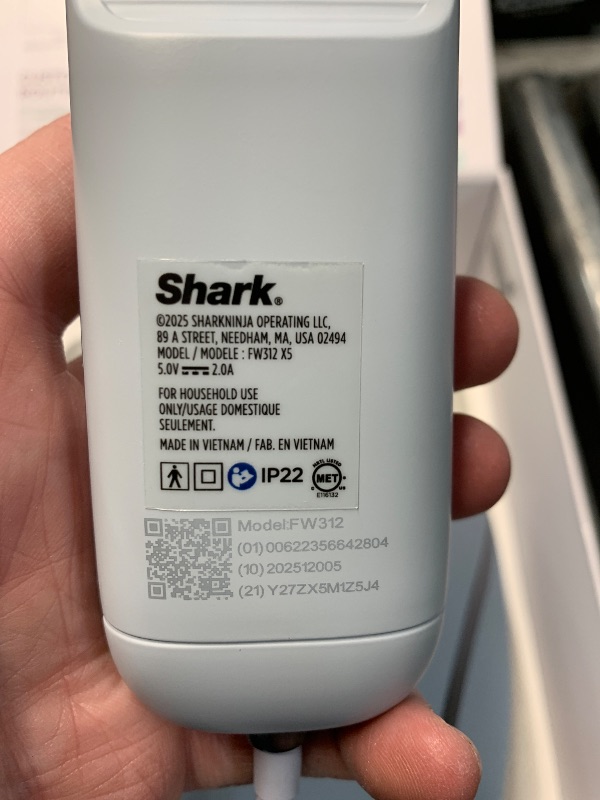 Photo 1 of ***FACTORY SEALED - OPENED FOR INSPECTION***v Shark CryoGlow LED Face Mask with Under-Eye Cooling, Anti-Ageing & Blemish Repair, Red & Blue LED, Infrared Light Therapy, USB-C, Remote Control, Storage Bag, Blue Frost, FW312