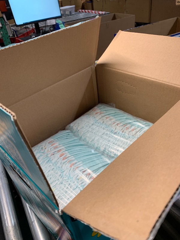 Photo 1 of ***PARTIAL SET*** Pampers Diapers - Baby Dry - Size 2, 186 Count, Absorbent Disposable Infant Diaper (Packaging May Vary)