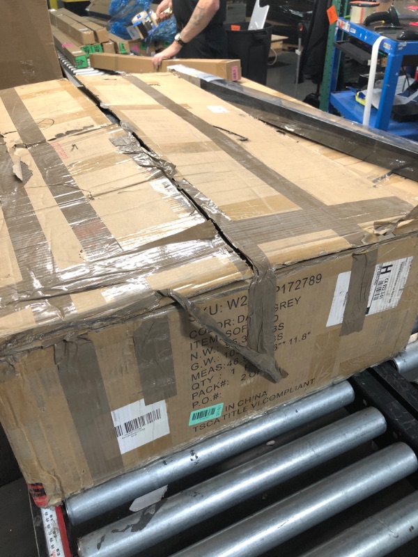 Photo 1 of **MISSING BOX 1 OF 2**Llappuil 77" Pull Out Sofa Bed