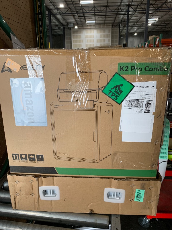 Photo 1 of ***MISSING PARTS***UNABLE TO TEST***

 Creality K2 Plus Combo 3D Printer, Multi Color Printing with New CFS 600mm/s High-Speed Full Auto-Leveling Dual Al Camera Next-Gen Direct Drive Extruder Large Build Volume 13.78x13.78x13.78inch