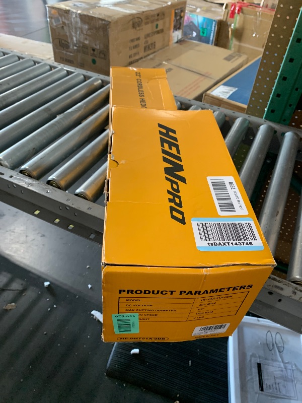 Photo 1 of ***SAFTEY SHIELD MISSING***
HEINPRO 22" Hedge Trimmer Cordless Compatible with Dewalt 20V MAX Battery, Electric Hedge Trimmer Cordless, Battery Powered Hedge Trimmers, Bush Trimmer for Garden, Shrubs(Battery not Included)