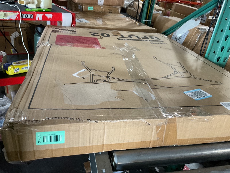 Photo 1 of **** only 1 table*** Elevon 6ft Folding Table - White, 300 lb Capacity