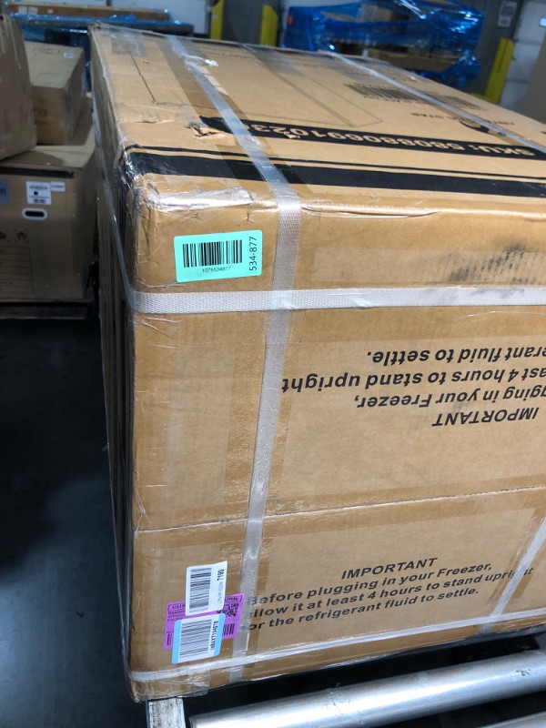 Photo 1 of ***FACTORY SEALED-OPENED FOR INSPECTION ONLY*** Antarctic Star 3.0 Cu.Ft Upright Freezer, Compact Stainless Steel Freezer with Reversible Door & 7-Temp Control, Removable Shelves, Ideal for Dorm, Home, Office, Black